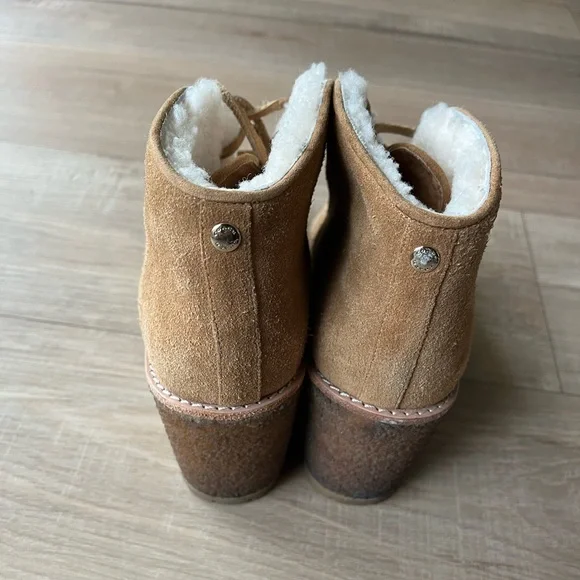 Coach Karson Wedge Boots - Picture 4 of 6